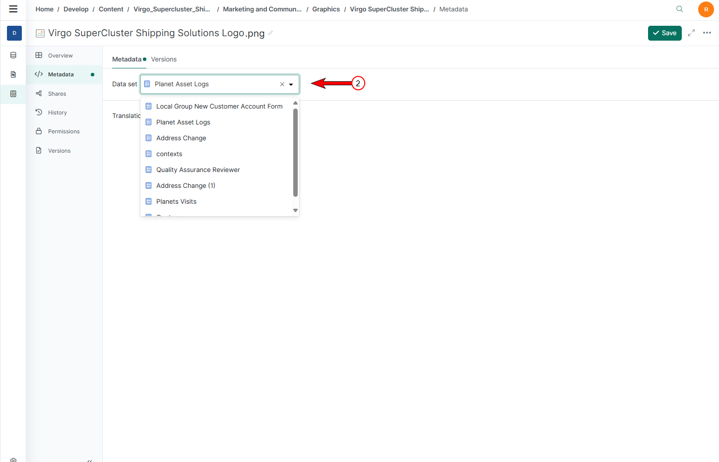 select dataset for metadata form.png