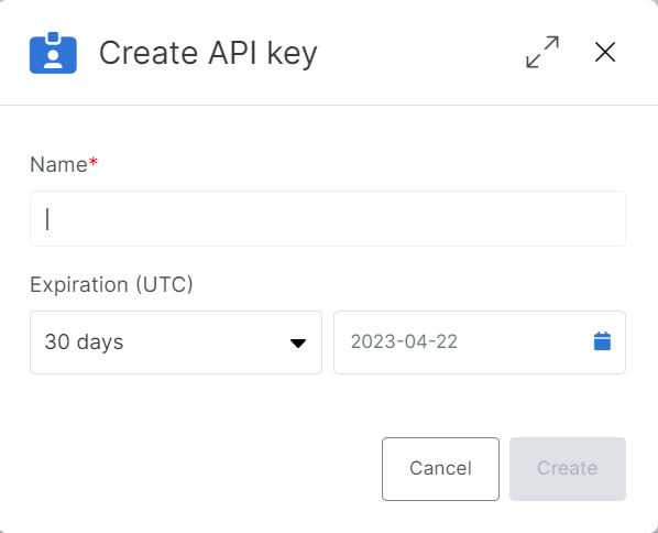 Create API Key window .png