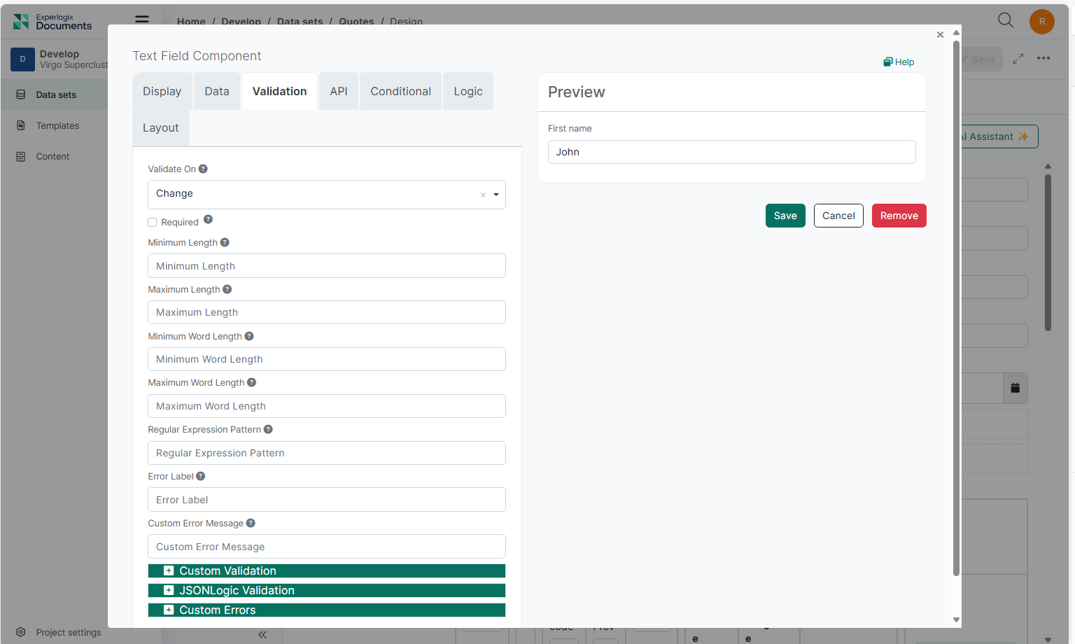 validation settings component settings view1.png