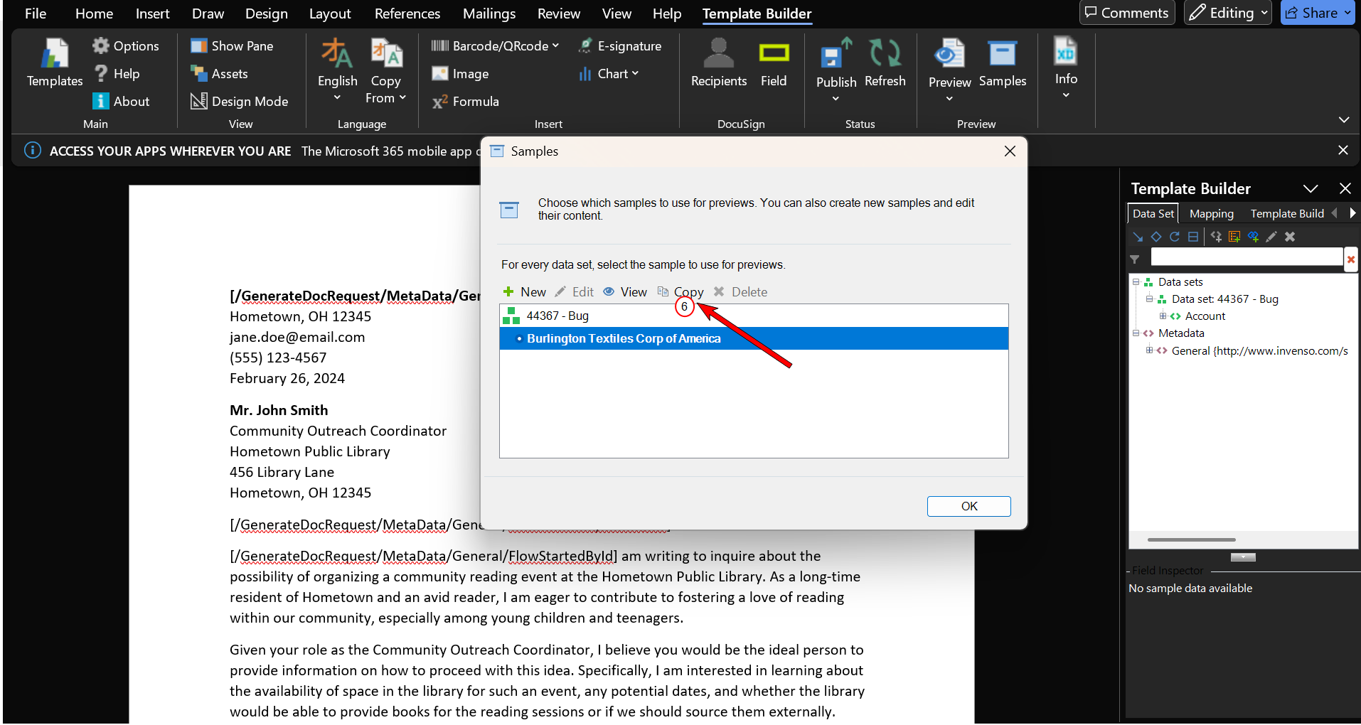 Step 8- get word templated from local sample.png