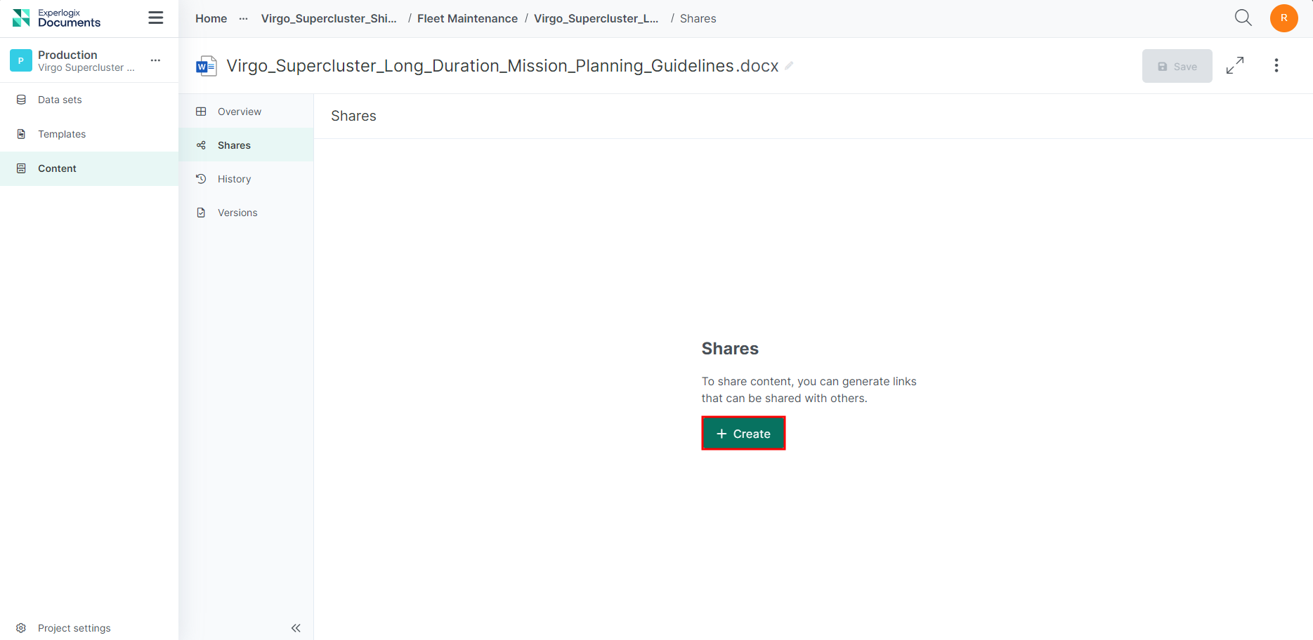 +Create Share from Shares tab.png